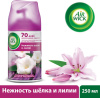 Сменный баллон для освежителя воздуха Air Wick Нежность шелка и лилии 250 мл
